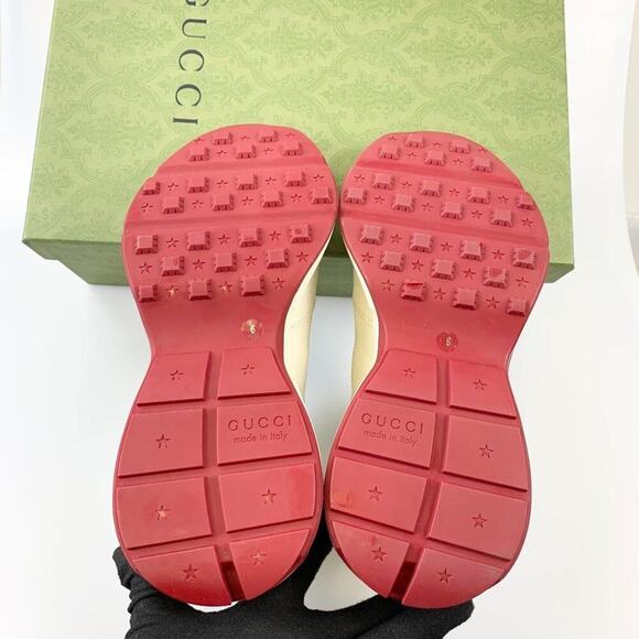 NIB Gucci x Doraemon Rhyton sneakers Limited Edition Man Size 6 Woman US 10 - Picture 8 of 10